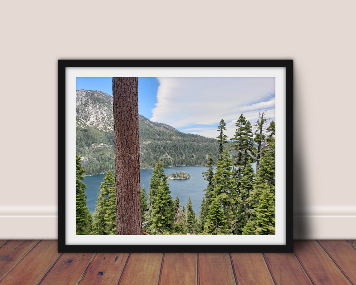 Emerald Bay Lake Tahoe Lake Tahoe Wall Art Lake Wall Decor Etsy