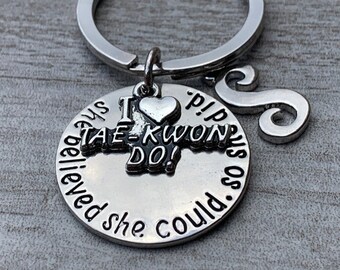 taekwondo keychain