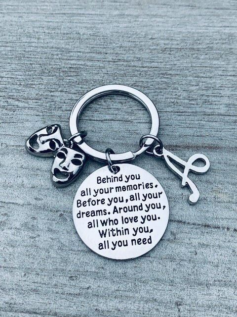 Estune 48 Pcs Inspirational Quote Keychains Bulk Motivational Silicone Key  Chains Rings Gift 12 Styles Rubber for Women Kids Graduation School Prizes