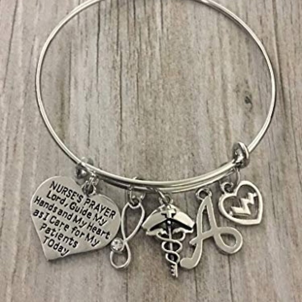 Nursing Prayer Charm Etsy