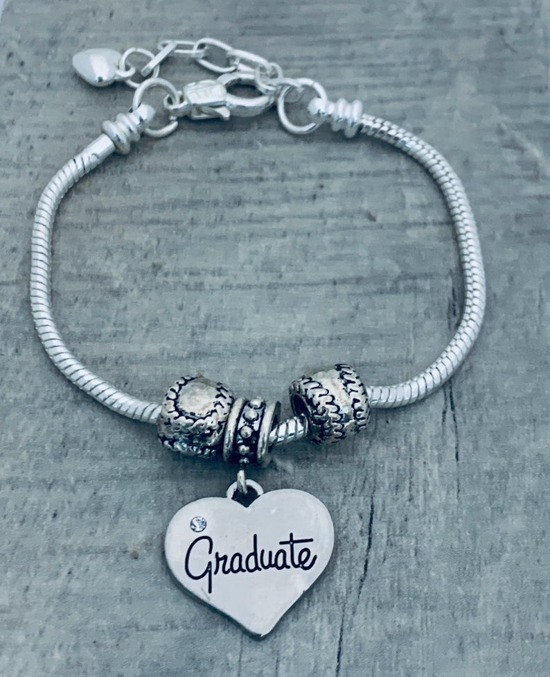 Graduation Gift Graduate Softball Jewelry Graduation Bracelet Softball Graduation Charm Bracelet Charm Bracelet Graduation Jewelry