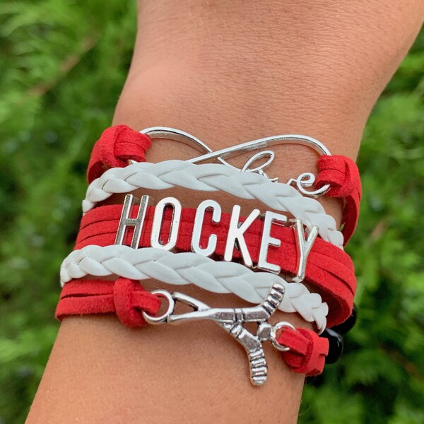 Ice Hockey Charm Etsy