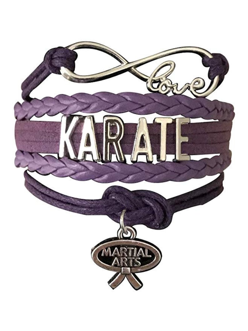 Karate Charm Bracelet Martial Arts Charm Bracelet Gift for Etsy