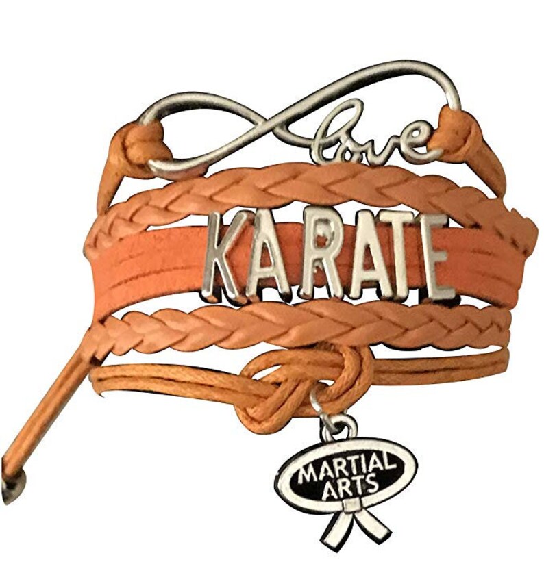 Karate Charm Bracelet Martial Arts Charm Bracelet Gift for Etsy