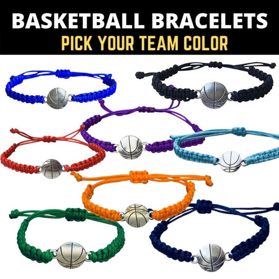 Dropship Sports Theme Charm Bracelets; Basketball Football