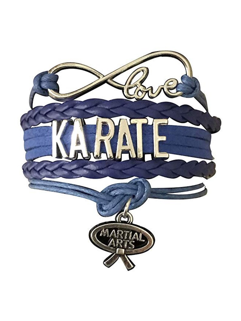 Karate Charm Bracelet Martial Arts Charm Bracelet Gift for Etsy