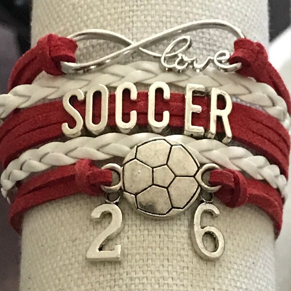 Soccer Bracelet - Etsy