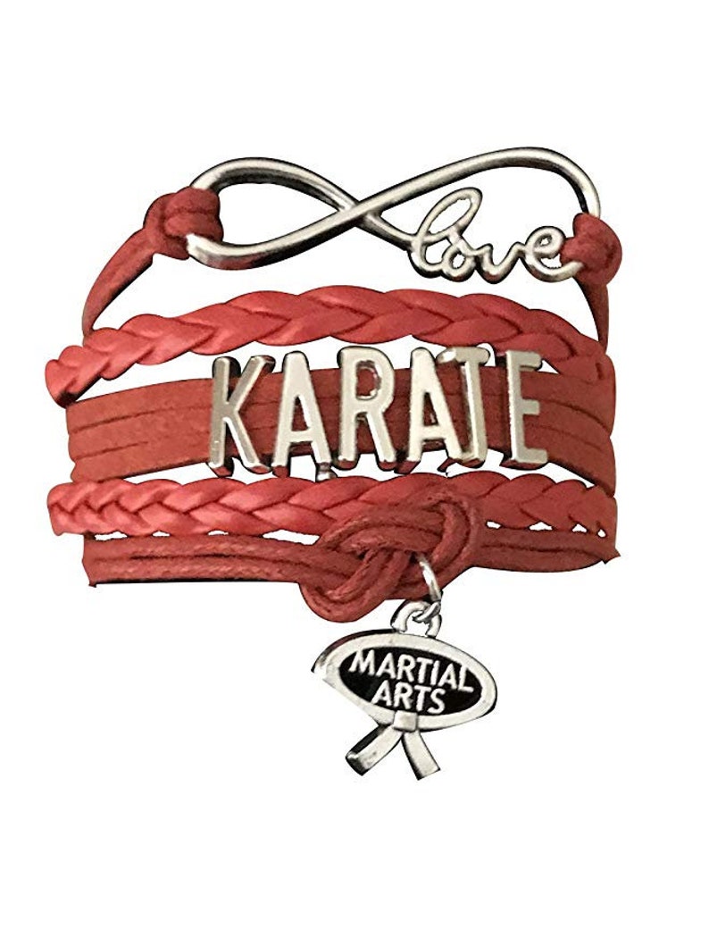 Karate Charm Bracelet Martial Arts Charm Bracelet Gift for Etsy