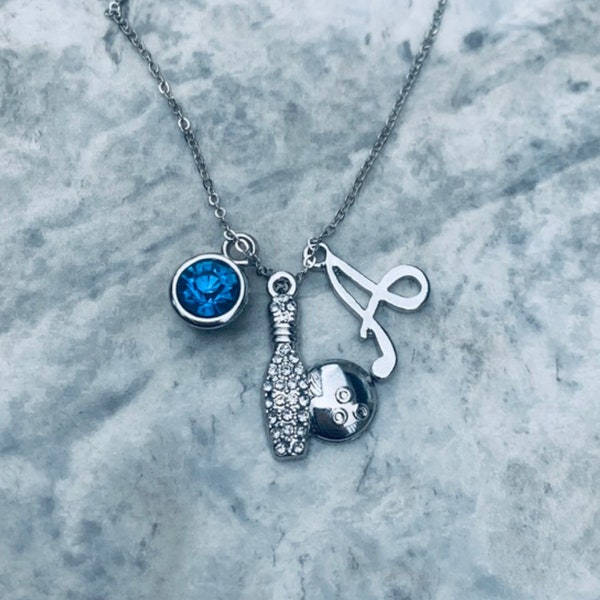 Bowling Necklace Etsy