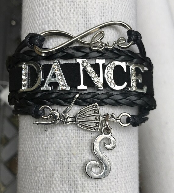 Personalized Dancer Charm Bracelet for Girls