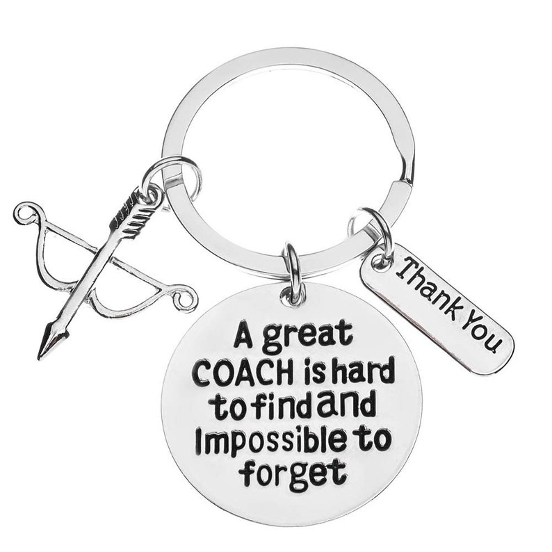 Archery Coach Keychain Archery Gift Great Coach is Hard to Etsy