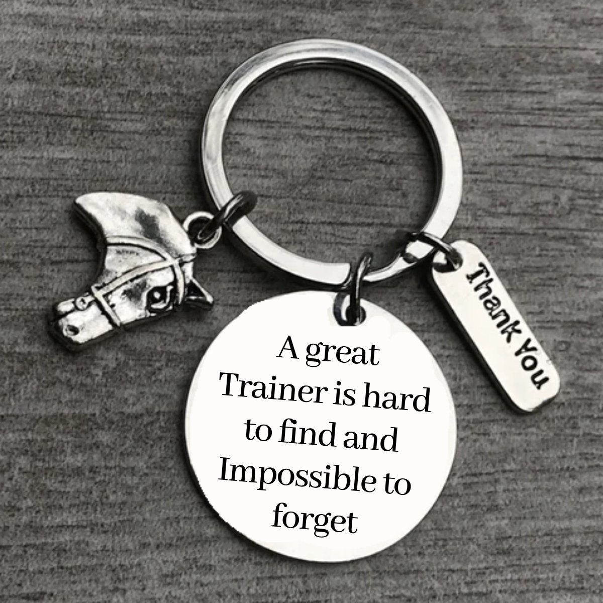 Horse Trainer Keychain Horse Trainer Gift Horse Jewelry Etsy