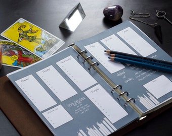 Dobrze oświetlone strony Bullet Journal - do wydrukowania i pobrania