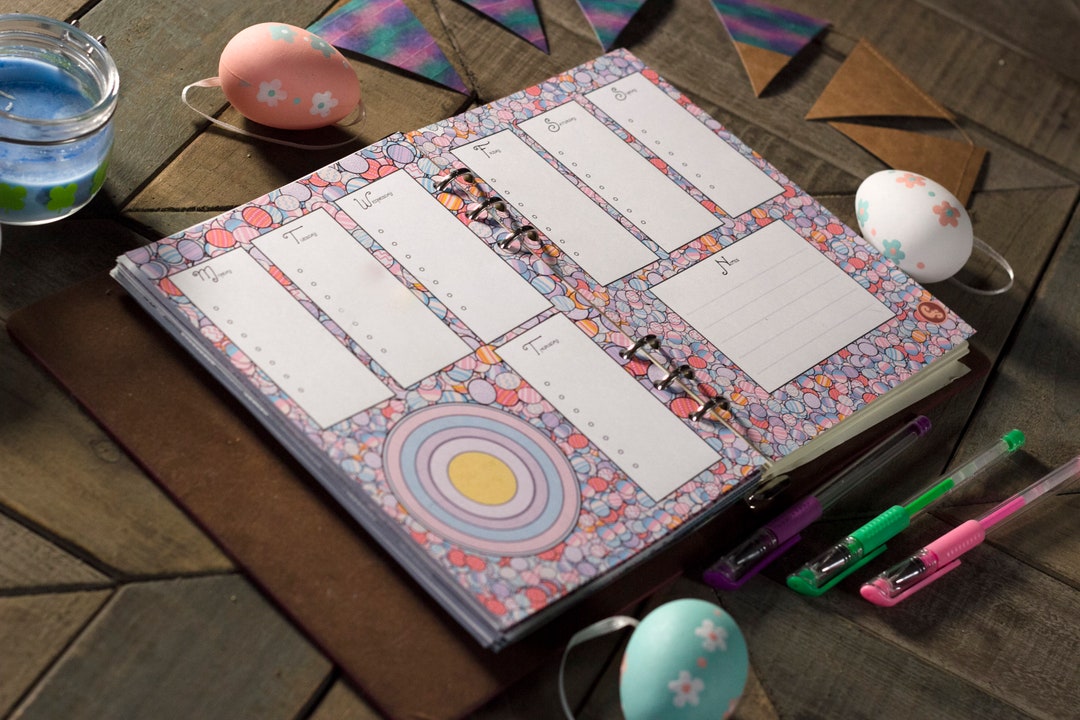 Eggies Printable Bullet Journal Pages - Etsy