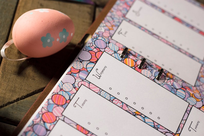 Eggies Printable Bullet Journal Pages image 3