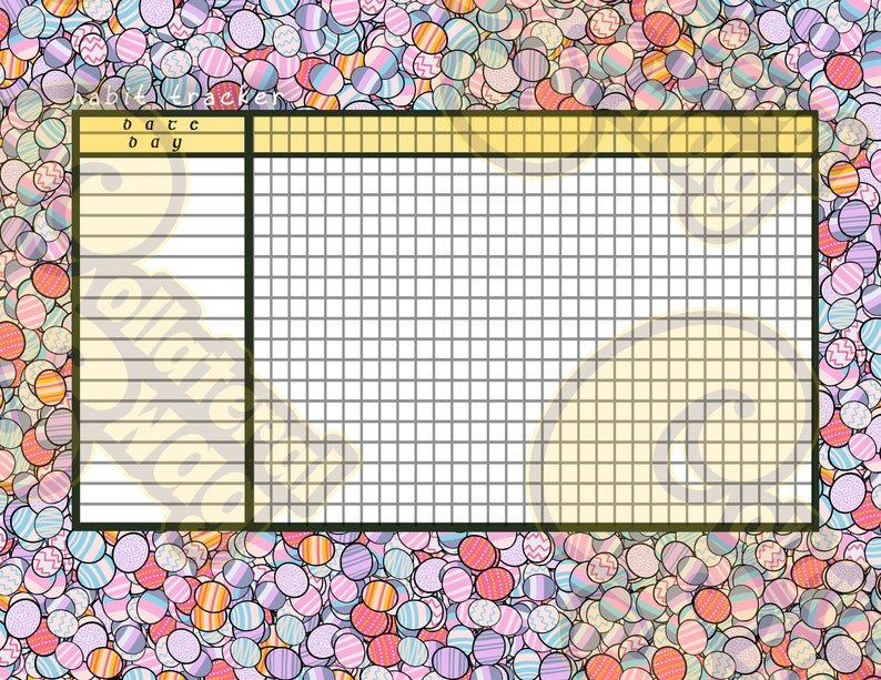 Eggies Printable Bullet Journal Pages image 5