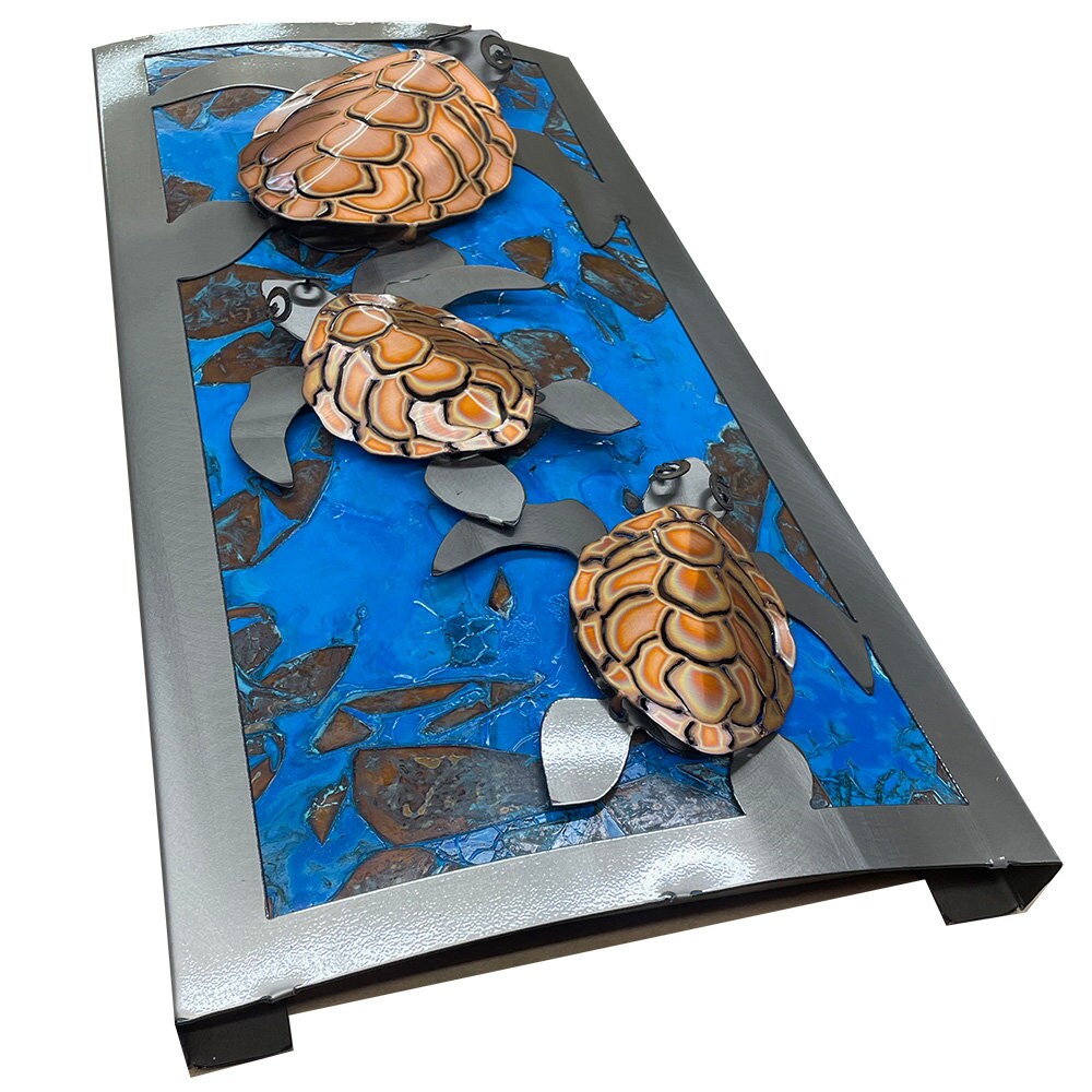 Turtle Panel Railing Sea Turtle - Panel - Etsy