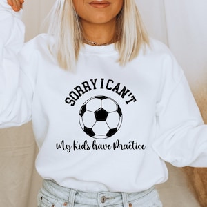 Weekend Soccer Sweatshirt, Soccer Sweatshirt, Soccer Mom Sweatshirt, Sweatshirt for Women, Game Day Sweatshirt, Soccer Practice shirt