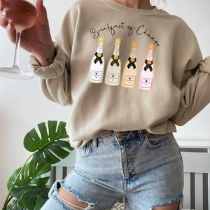 Champagne Sweatshirt / Champagne Shirt / Champagne Lovers / Champagne Bottles Shirt / Champagne Problems Sweatshirt / Yes Way Rose Shirt