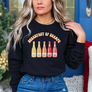 Champagne Sweatshirt / Brunch sweatshirt / Champagne Lovers / Champagne Bottles Shirt / Champagne Problems Sweatshirt / Yes Way Rose Shirt