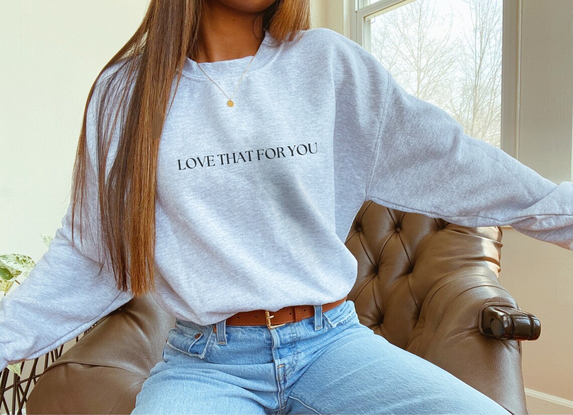 Loveyou Crop Sweatshirt main image 1