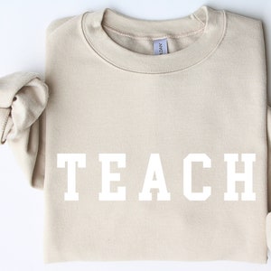 Lehrer Sweatshirt, Lehrer Sweatshirt, Lehrer Shirt, süßes Shirt für Lehrer, Lehrer Geschenke, Grundschullehrer Shirt, Gruppenlehrer