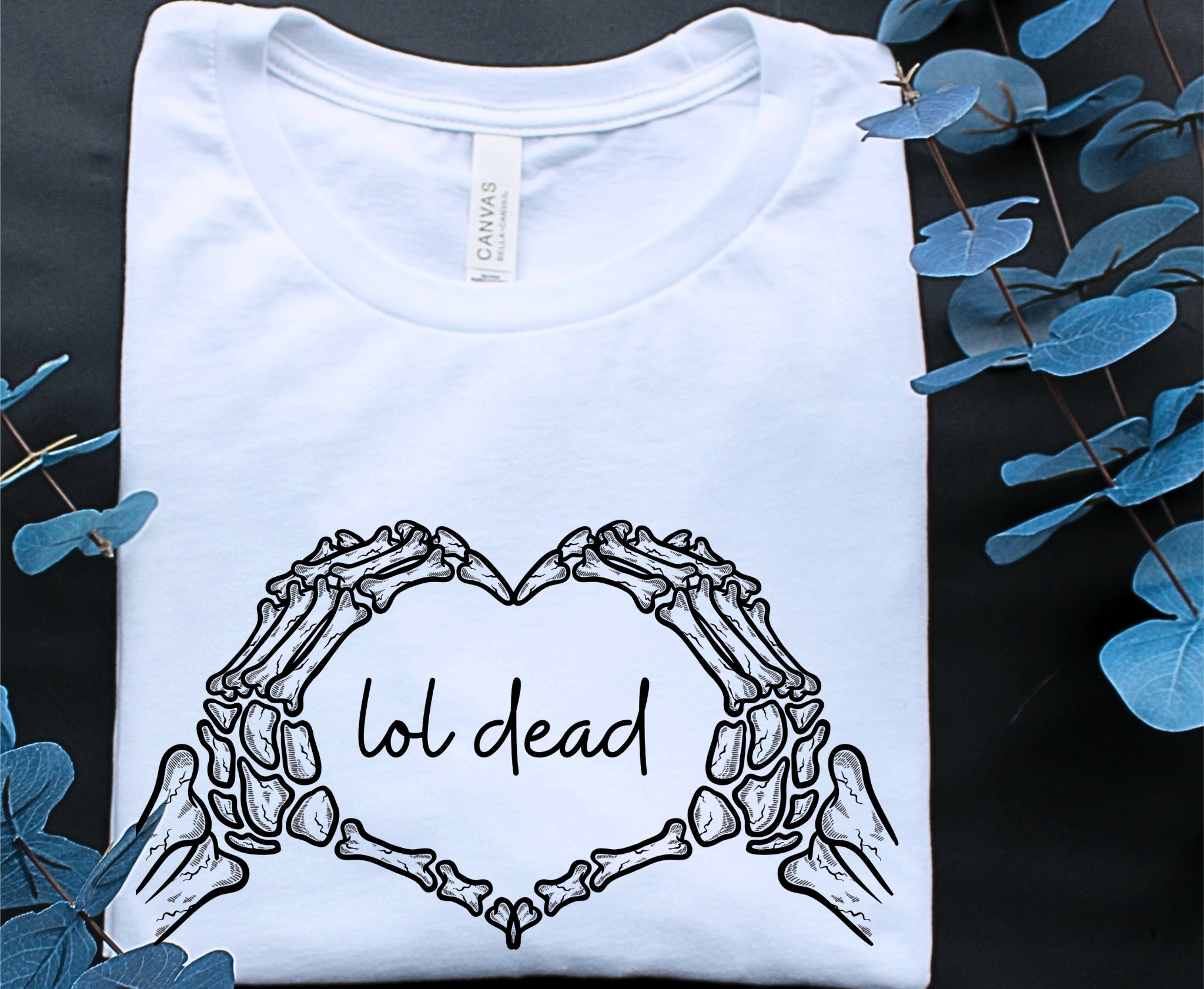 Discover Lol dead Shirt, skull Shirt, Funny Halloween Shirt, Halloween Party, Grandma Halloween Shirt, Women Halloween Shirt, Fall Shirt, funny shirt