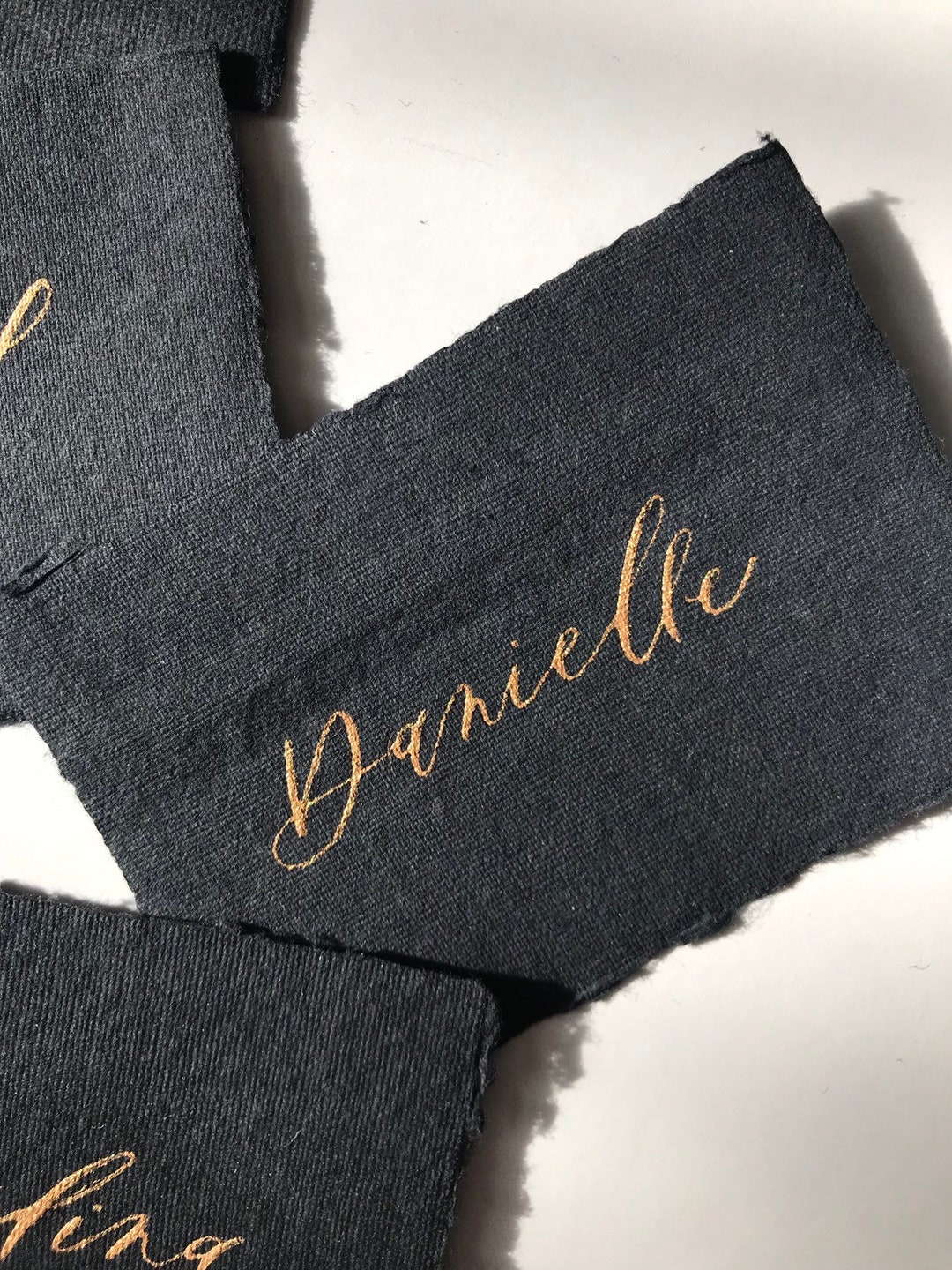 Black Place Cards/elegant Wedding Place Cards/modern - Etsy
