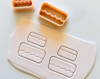 Cake Clay Cutter for Polymer Clay Earrings