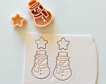 Frosty Clay Cutter for Polymer Clay Earrings