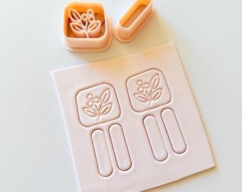 Noelle Cutter for Polymer Clay Earrings