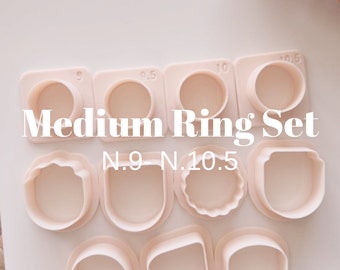 Medium ring Clay Cutter set