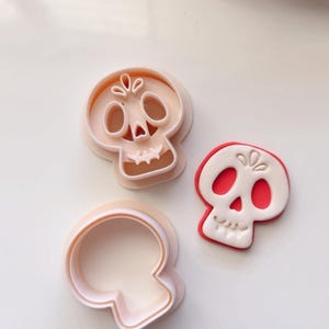 Double Skull Clay Cutter Set