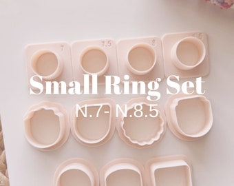 Small Ring Clay Cutter Set
