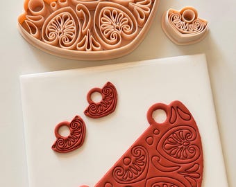 Nereid | Necklace & Earring Clay Cutter Set | Clay Tools
