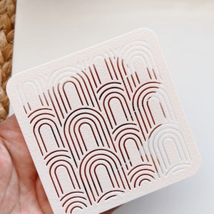 Window Stencil for polymer clay