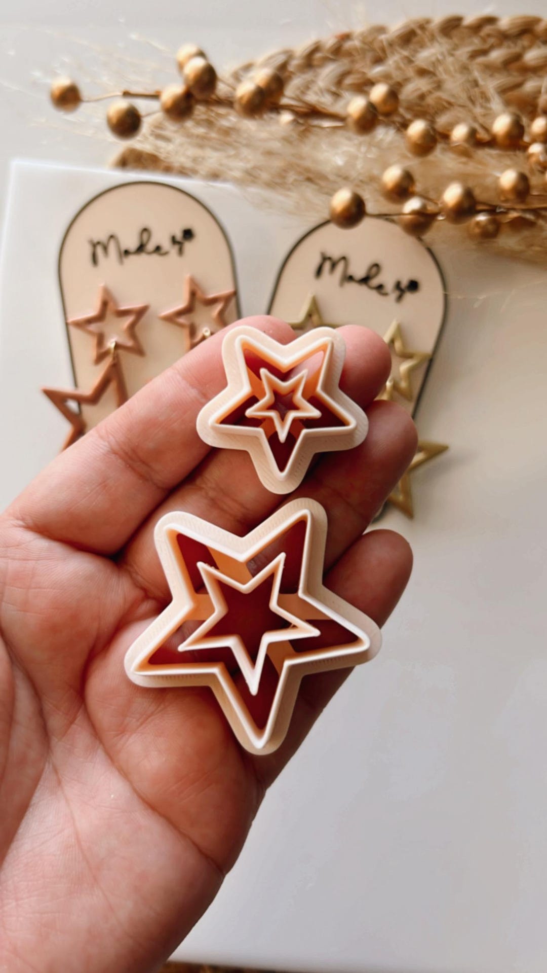 Star String Clay Cutter Set - Etsy