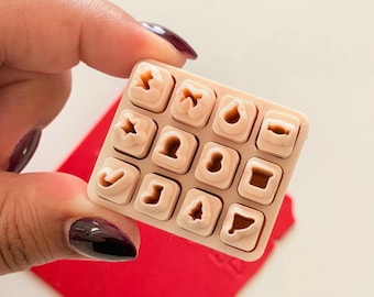 Christmas Micro Clay Cutters | Merry Minis