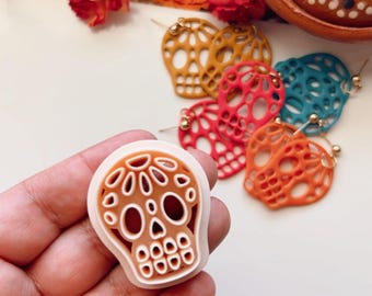 Skull Paper Clay Cutter