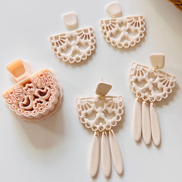 Cholula Clay Cutter | Polymer Clay Earring Cutter | Mexican Fiesta Jewelry Supply