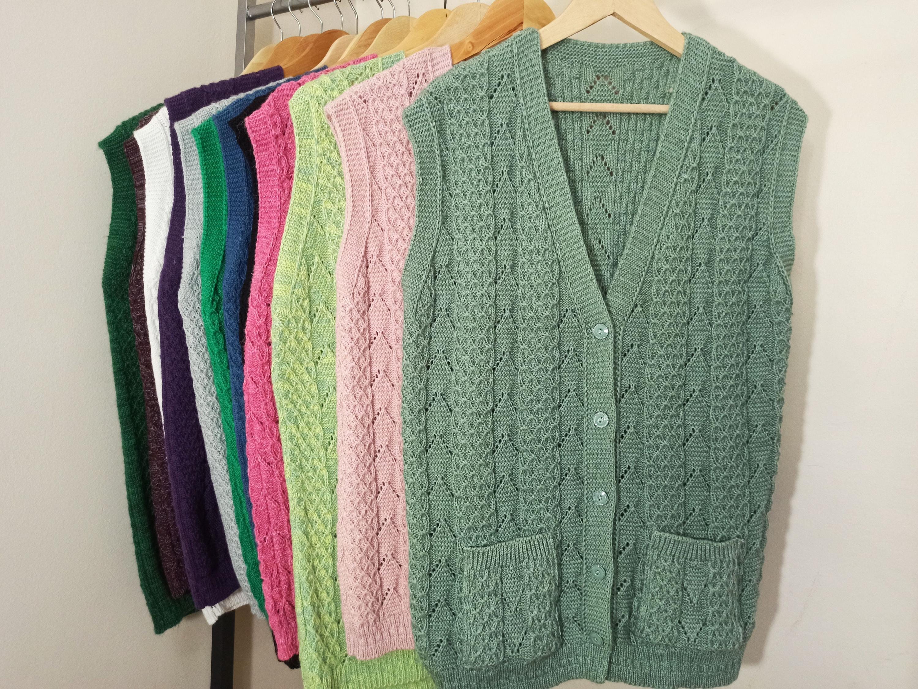 トップス RANCLIC loop yarn knit gilet RANCLIC loop yarn knit gilet