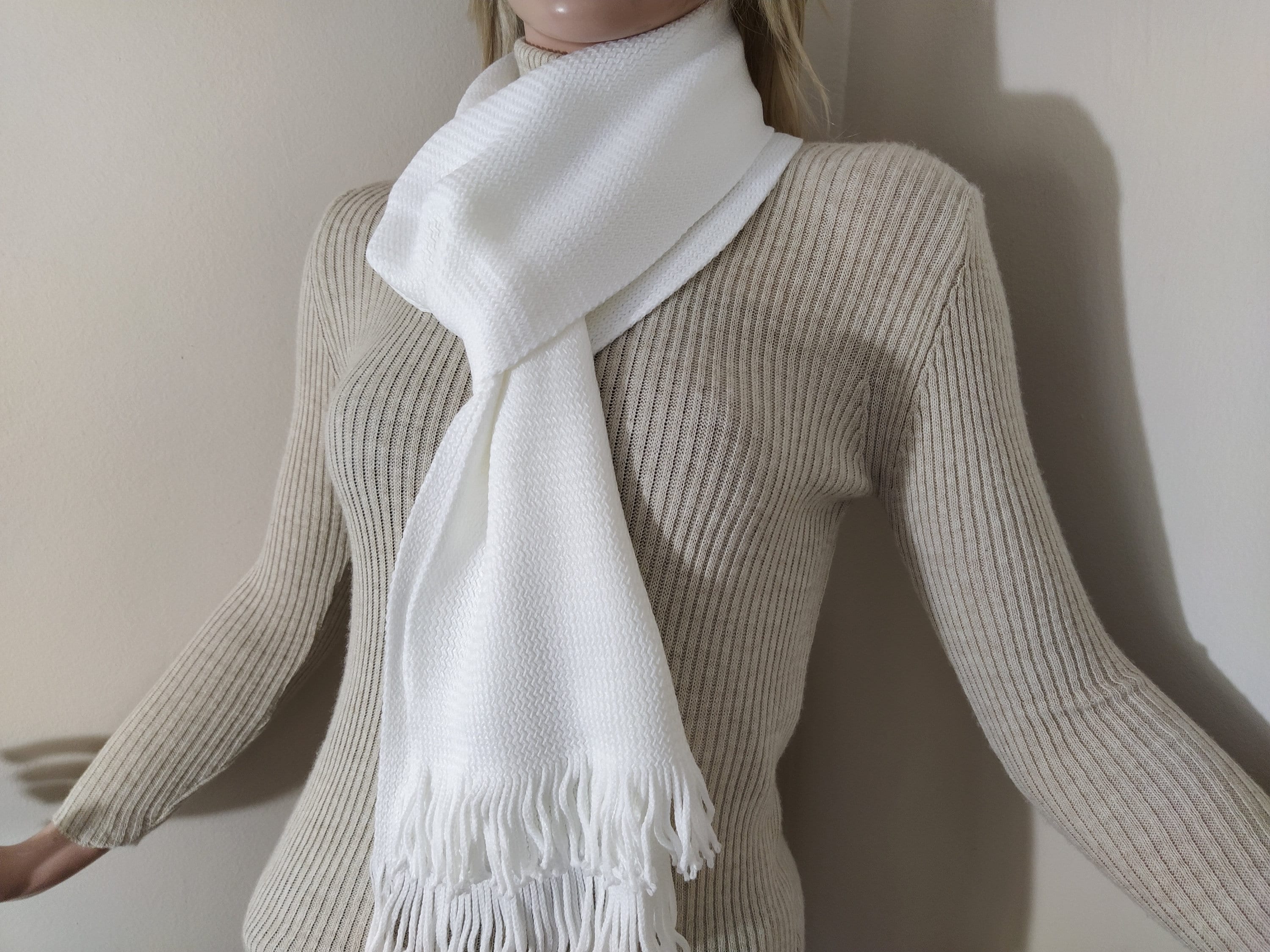 white scarf for sale
