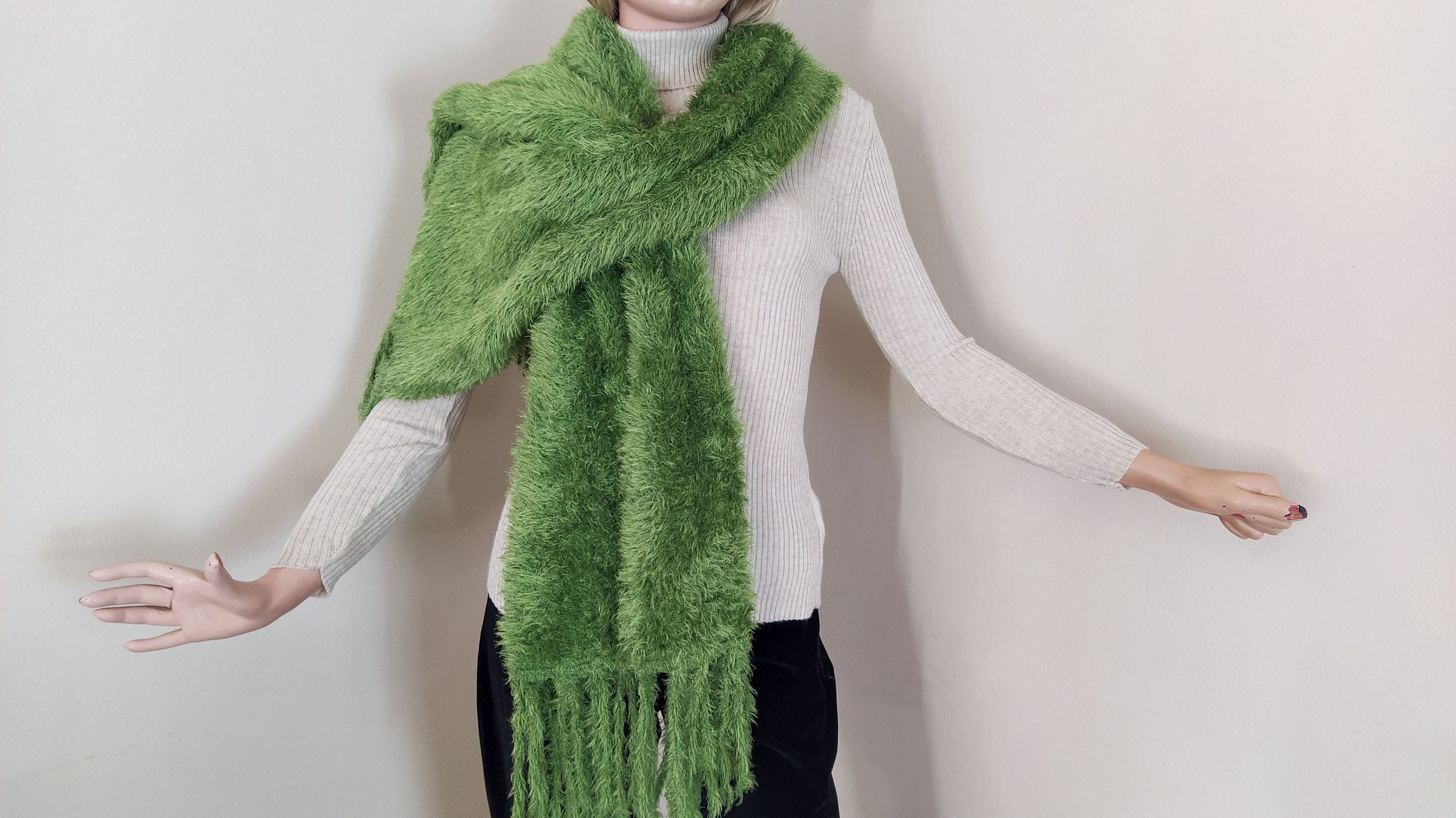 100 Donne Scialle Di Lana Scialle Inverno Inverno Morbido A Maglia A Maglia Concrentata Moda Bandana Bandana Lady Lana Nappa Sciarpe Coperta 250930 250930 Da 13,86 € | DHgate - Foto 10