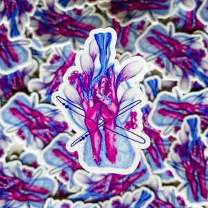 Rinse - matte vinyl small sticker- waterproof weather proof