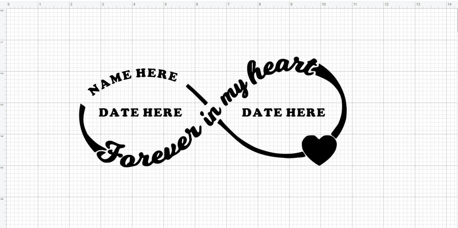 Personalized in Memorial