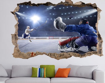 Hockey Bedroom Etsy