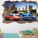 Bugatti Veyron Super Car 3D Wall Art Stickers Decal Poster Kids Boys Room BD56 Bugatti Veyron Super Car 3D Wall Art Stickers Decal Poster Kids Boys Room BD56