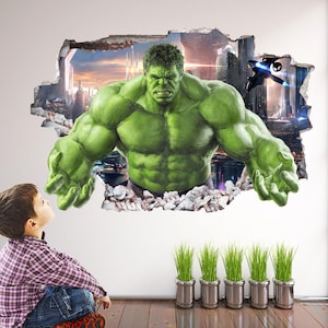 Hulk Superhero Wall Decal Sticker Mural Poster Print Art Home Office Decor EA60