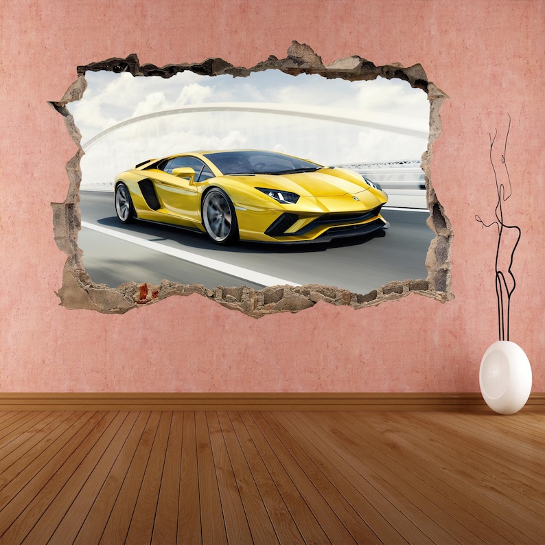 Wallpaper Rolls Sheets Large Lamborghini Gallardo Wall