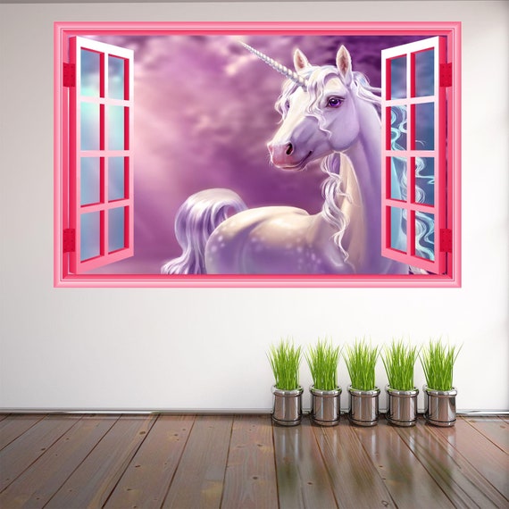 Kids Room Wall Decal - Meli the Unicorn